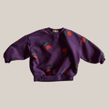 Flower Fleece Sweatshirt