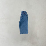 Wide Blue Denim Pants