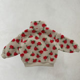 Fleece Flower Sweater